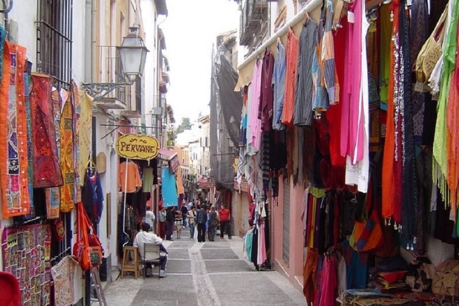 Great Bazaar of Albaicin, Granada, Spain