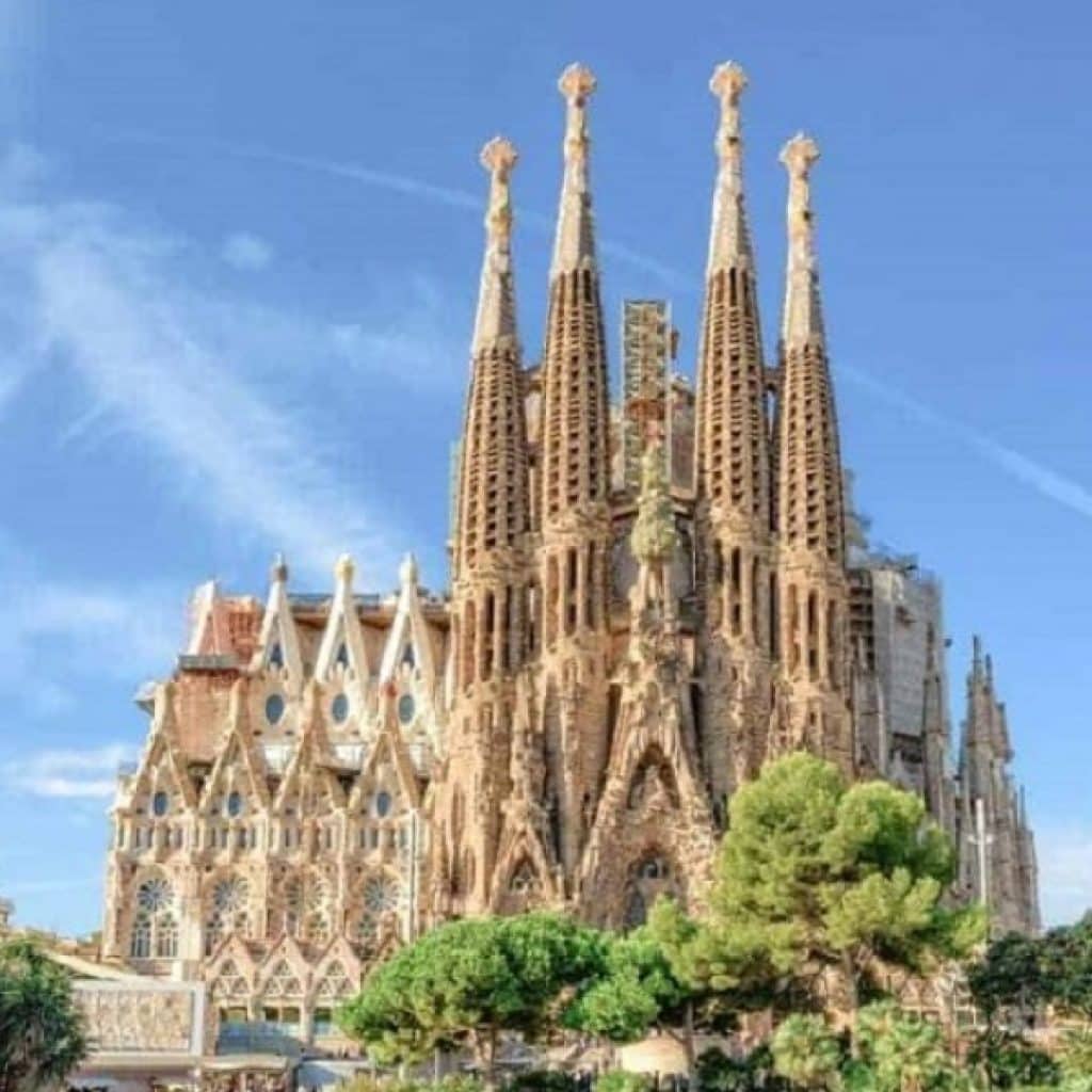 La Sagrada Familia, Barcelona, Spain