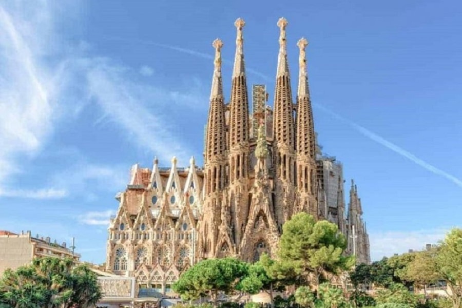 La Sagrada Familia, Barcelona, Spain