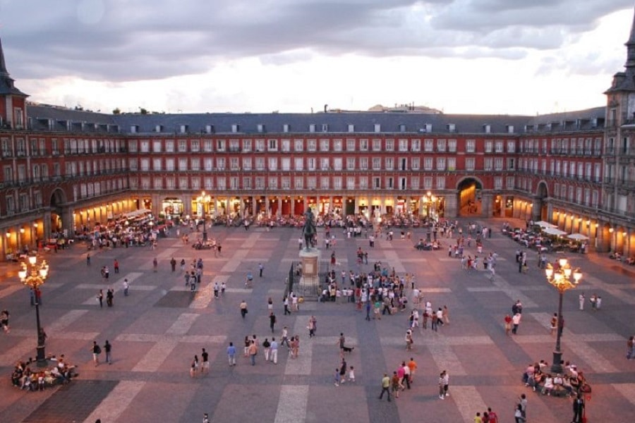 Plaza Mayor, Madrid, Spain