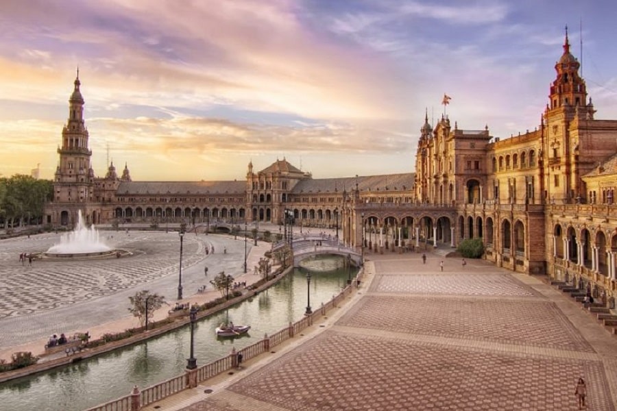 Plaza de Espana, Seville, Spain