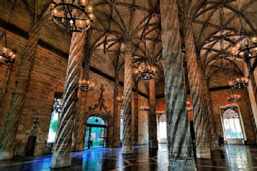 Valencia Silk Exchange Market, Valencia, Spain